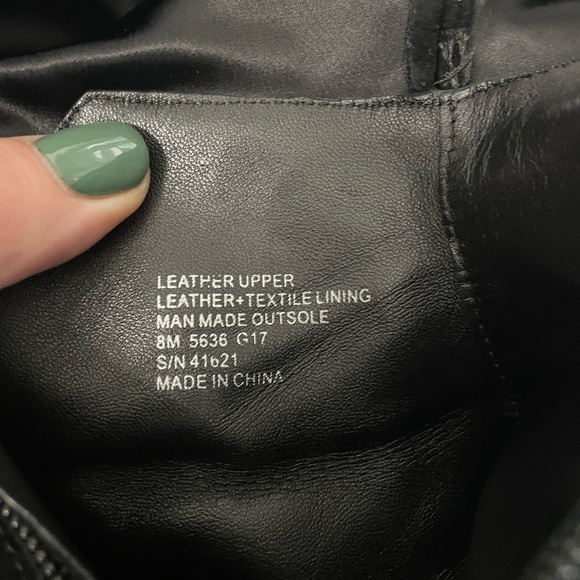 Tory Burch 41621 Black Over The Knee Suede Leather Laila Block Heel Boots size 8 - Picture 14 of 16